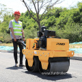 Hand asphalt roller double drum walk behind vibratory roller FYLJ-S600C